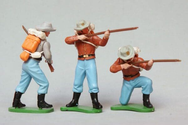Britains "Eyes Right" Confederates - Butternuts