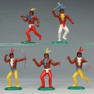 SOLD Crescent Indians 'Movables' - Hard to Find!