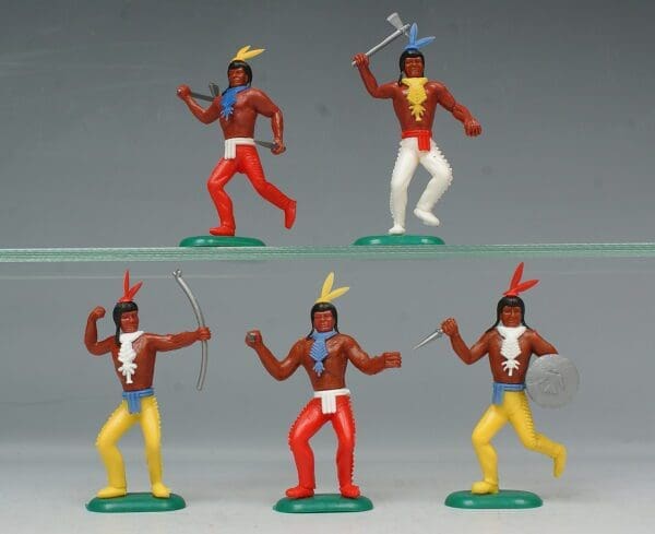 SOLD Crescent Indians 'Movables' - Hard to Find!