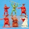 NEW! Crescent 54mm Robin Hood Figures - Early Hand-painted