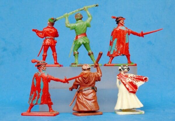 NEW! Crescent 54mm Robin Hood Figures - Early Hand-painted - Image 3