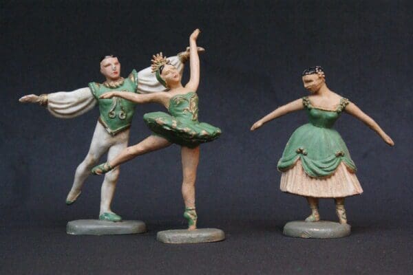 SOLD Herald Zang Ballet Dancers - Sought After GREEN!
