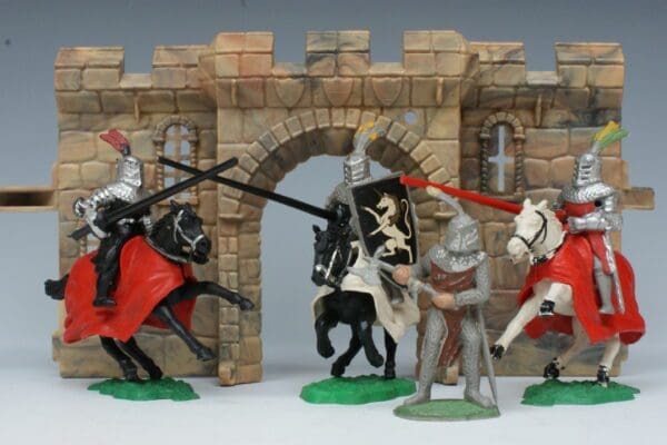SOLD Timpo Solid Medieval Knights