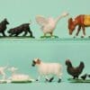 Crescent Smaller Farm Animals - Set #1
