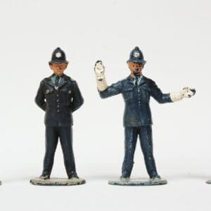 SOLD Timpo Solids British Police - Loose Set of 4