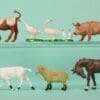 NEW! Crescent Smaller Farm Animals - Set #2