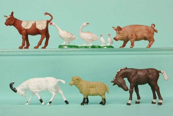 NEW! Crescent Smaller Farm Animals - Set #2