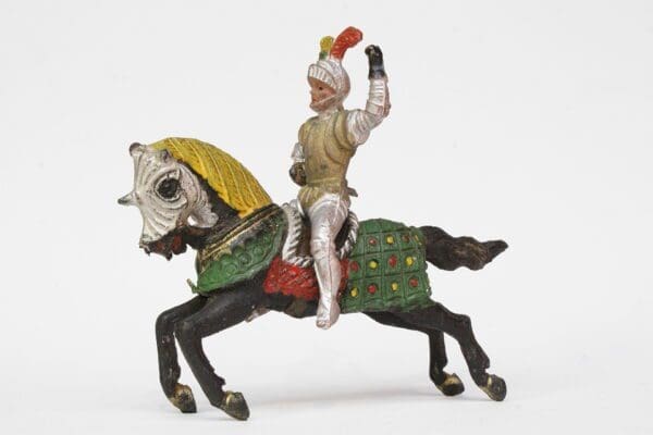 SOLD Reamsa Mounted Medieval Knight with Lance