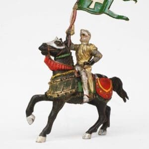 Reamsa Mounted Crusader Knight with Standard