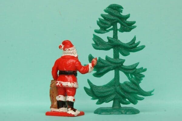 NEW! Crescent 54mm Santa Claus for Christmas Sleigh Set - Image 3