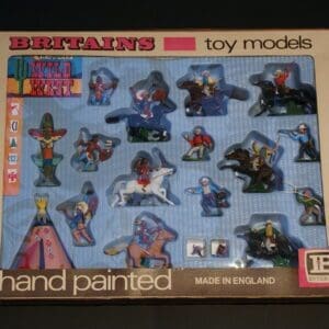 SOLD Swoppet Cowboy & Indian Large Box Set