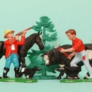 SOLD Crescent 60mm Farm Workers - Near MINT!