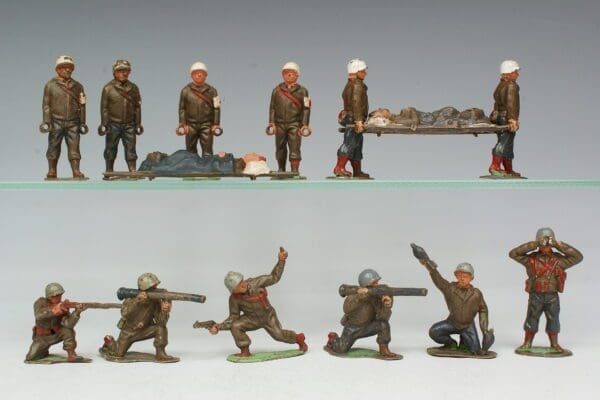 SOLD Timpo Solid Plastic US GI Soldiers Collection
