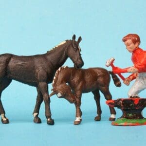 SOLD Crescent Farm Series - Blacksmith, Horse & Foal