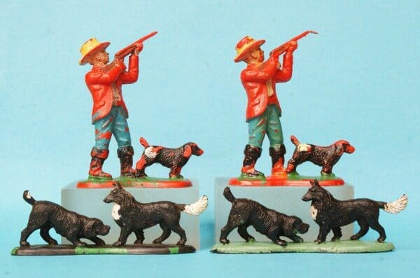 SOLD Crescent 60mm Farm Workers - Farmers with Gun-dogs