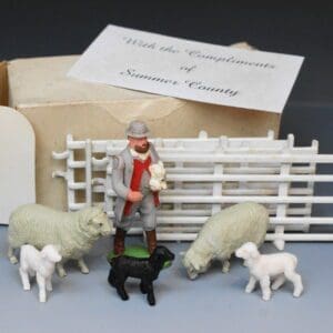 SOLD Britains Summer County Farm Animals/Shepherd Offer
