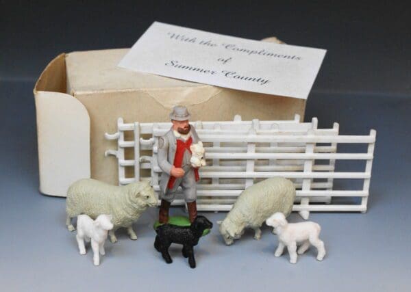 SOLD Britains Summer County Farm Animals/Shepherd Offer