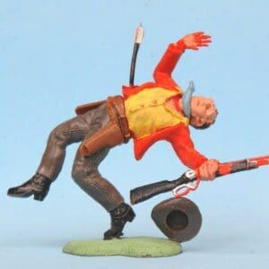 SOLD Herald Swoppet Cowboy Wounded with Arrow