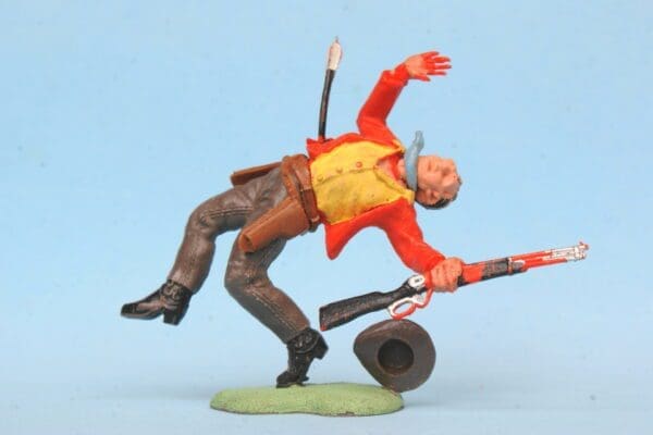 SOLD Herald Swoppet Cowboy Wounded with Arrow