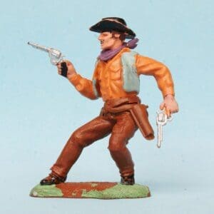 SOLD Herald Swoppet Two-Gun Cowboy - Early 1958 Issue