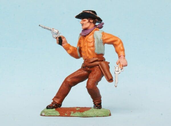 SOLD Herald Swoppet Two-Gun Cowboy - Early 1958 Issue