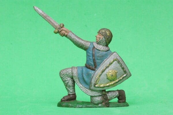 Reamsa 60mm Medieval Knight Kneeling with Sword