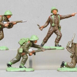 SOLD UNA Khaki Infantry (Herald Copies) - 4 Poses