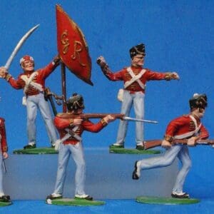 SOLD Timpo Battle of Waterloo British Infantry - Superb!