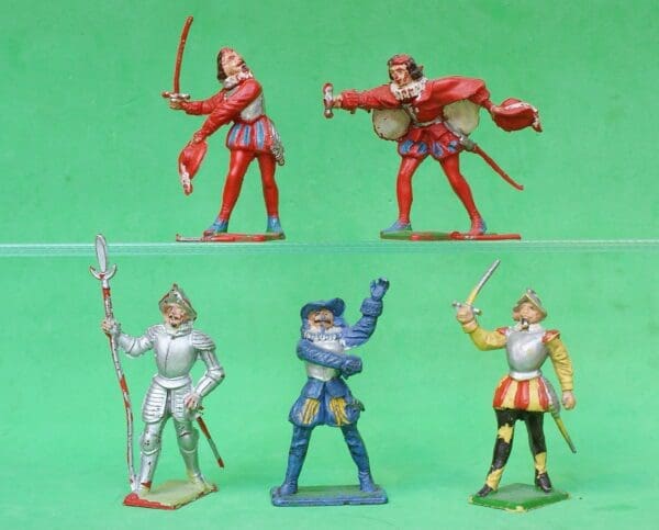 NEW! Cherilea 60mm Elizabethans - Group of 5