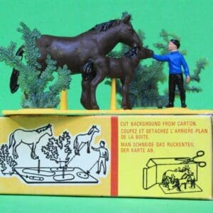 SOLD Britains Mini-Set Boy & Horses - Mint Boxed!
