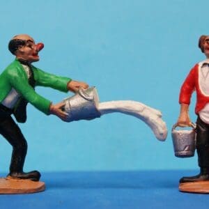 SOLD Charbens Circus Clowns Throwing Water