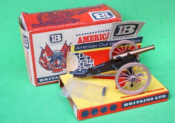 SOLD Britains American Civil War Field Piece - Fair Box
