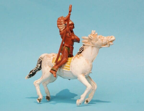 Cherilea 60mm Mounted Indian with Lance #1