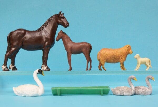 SOLD B&S Farm Animals - Scarce Loose Set