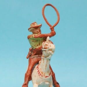 Cherilea 60mm Mounted Cowboy with Lasso (Complete!)