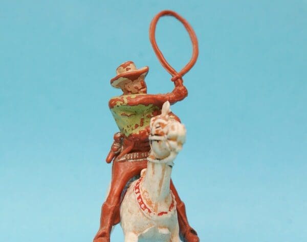 Cherilea 60mm Mounted Cowboy with Lasso (Complete!)