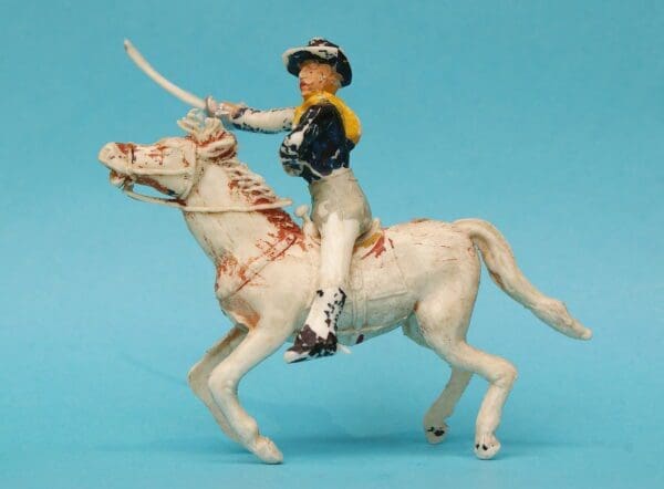 Cherilea 60mm Mounted Cavalry Officer with Sword #1