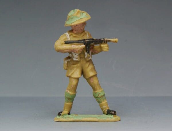 SOLD Hilco Australian, Firing Automatic Weapon - Scarce!