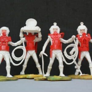 SOLD Cherilea Swoppet Spacemen - TERRAIN Bases