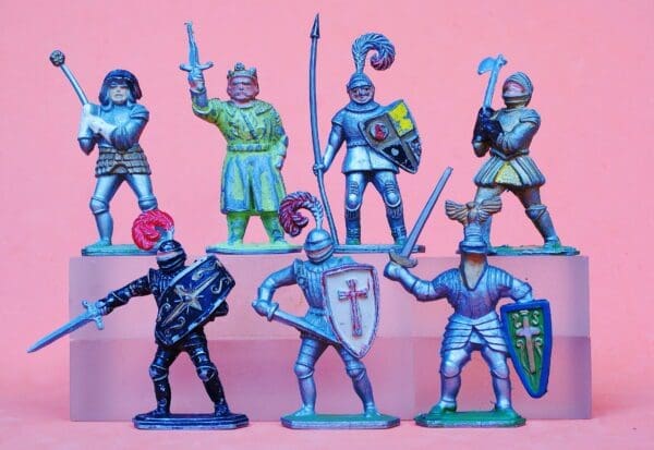 NEW! Lone Star Harvey Series Medieval Knights - Set #1
