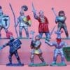 NEW! Lone Star Harvey Series Medieval Knights - Set #2