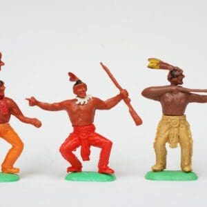 SOLD Charbens Swoppet-type Indians - Later Bases