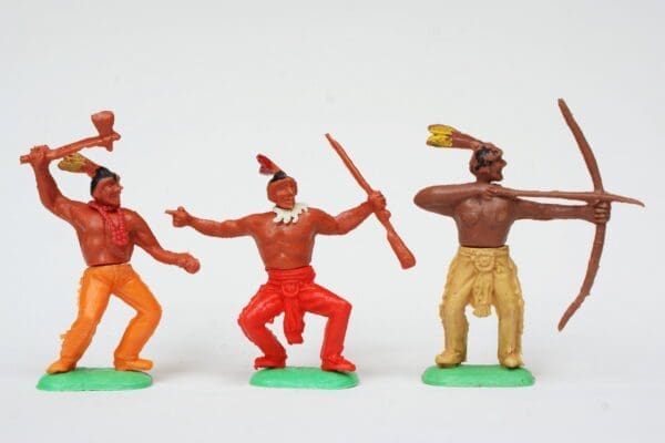 SOLD Charbens Swoppet-type Indians - Later Bases