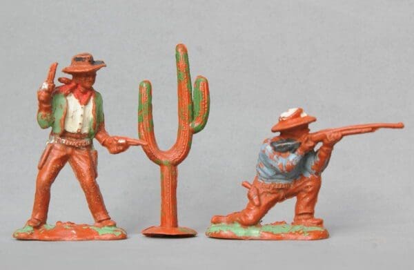 SOLD UNA Wild West Cactus and Cowboys (Herald Copies)