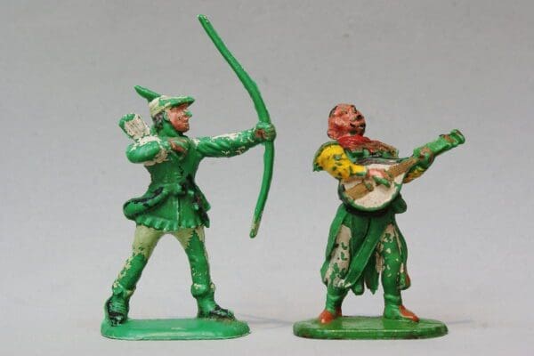 SOLD Cherilea 54mm Robin Hood & Minstrel #2