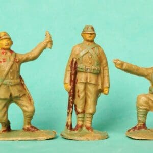 SOLD Trojan Japanese Soldiers, 3 Poses