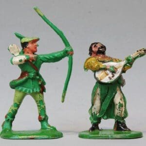 SOLD Cherilea 54mm Robin Hood & Minstrel #4