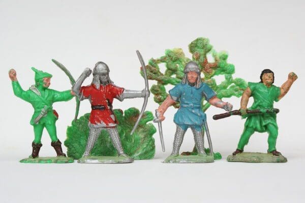 SOLD Speedwell Robin Hood Figures Tableau #3