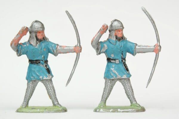 SOLD Speedwell Robin Hood Series Longbowmen - BLUE Tunics