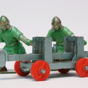 SOLD Lone Star Battering Rams with Men-at-Arms Pushing
